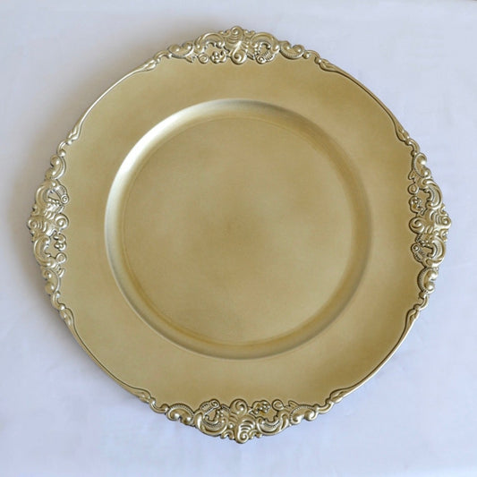 Elegant vintage Champagne Charger