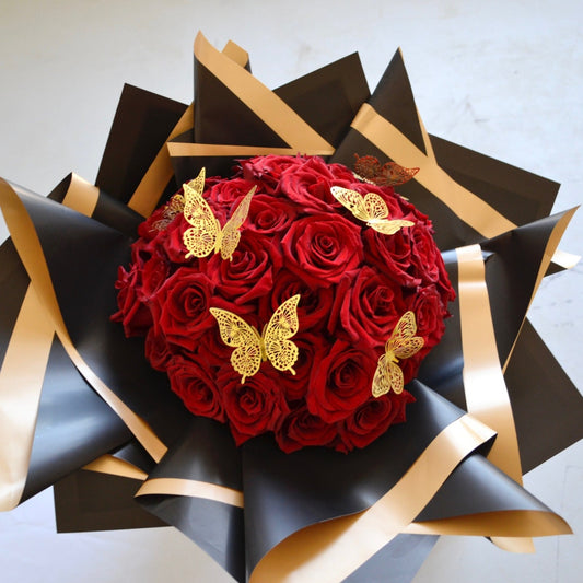 Romantic Red Rose bouquet