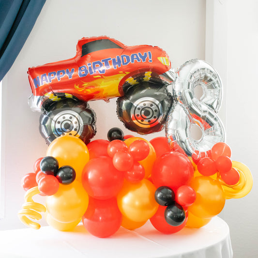 Monster Truck Balloon Marquee