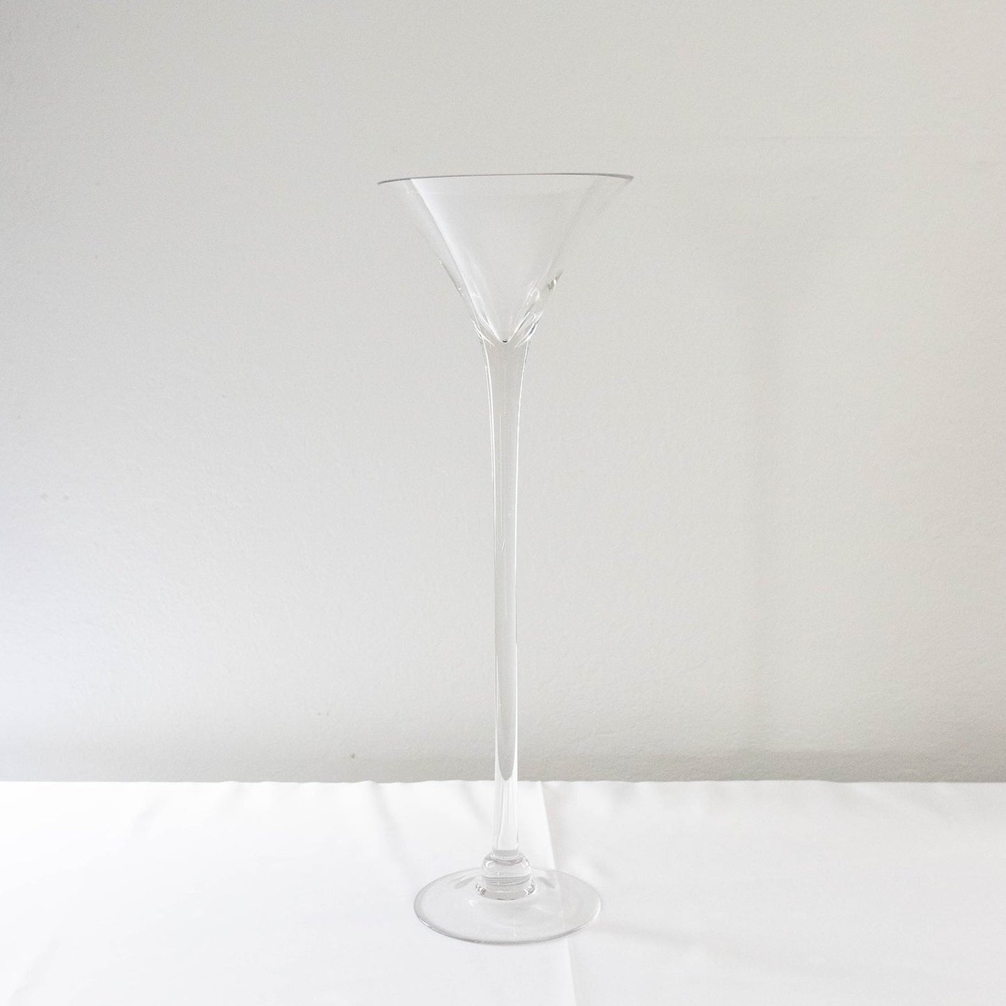 Tall Martini Glass Candle Holder