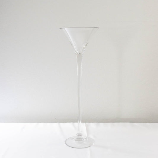 Tall Martini Glass Candle Holder