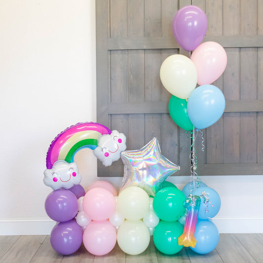 Rainbow Dream Balloon Marquee